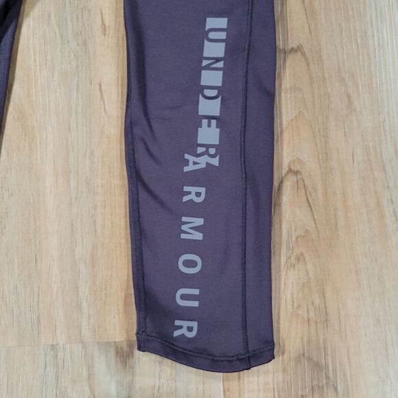 ☔️🔹️Under Armour Plum Fleece Lined Athletic Pants Medium - Picture 8 of 13